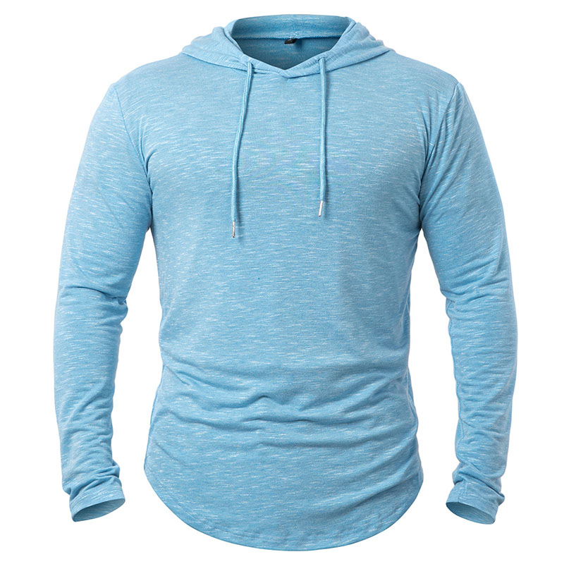 Running Gear Cool - Leichte, sportliche Kapuzenpullover für Herren, langärmelig,