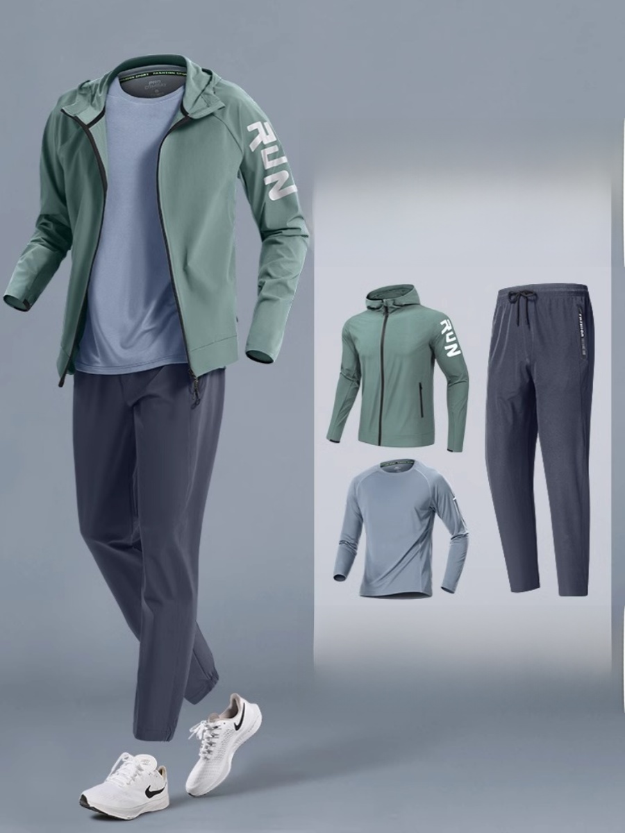 Running Gear For Winter - Aymelon Herren Outdoor Morning Run Fahrradanzug