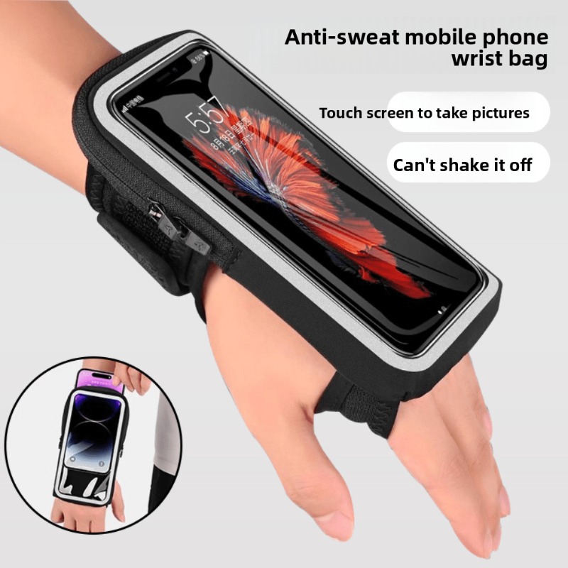 Running Gear Cool - Unisex Sport-Laufarmband Outdoor-Ausrüstung 7-Zoll-Handy-Kompatible Armtasche