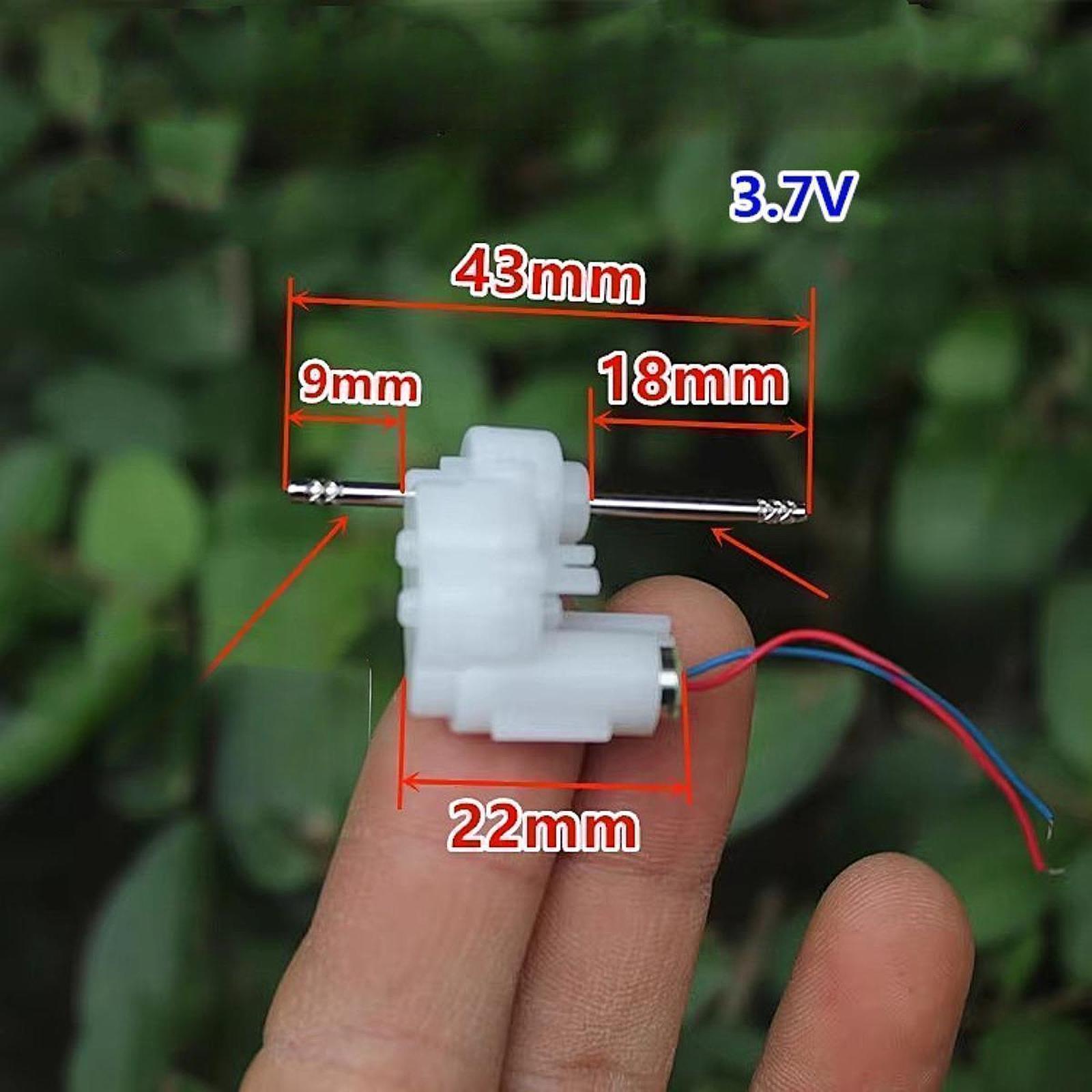 Running Gear Motor - Kernloser Motor Mini DC Getriebemotor mit