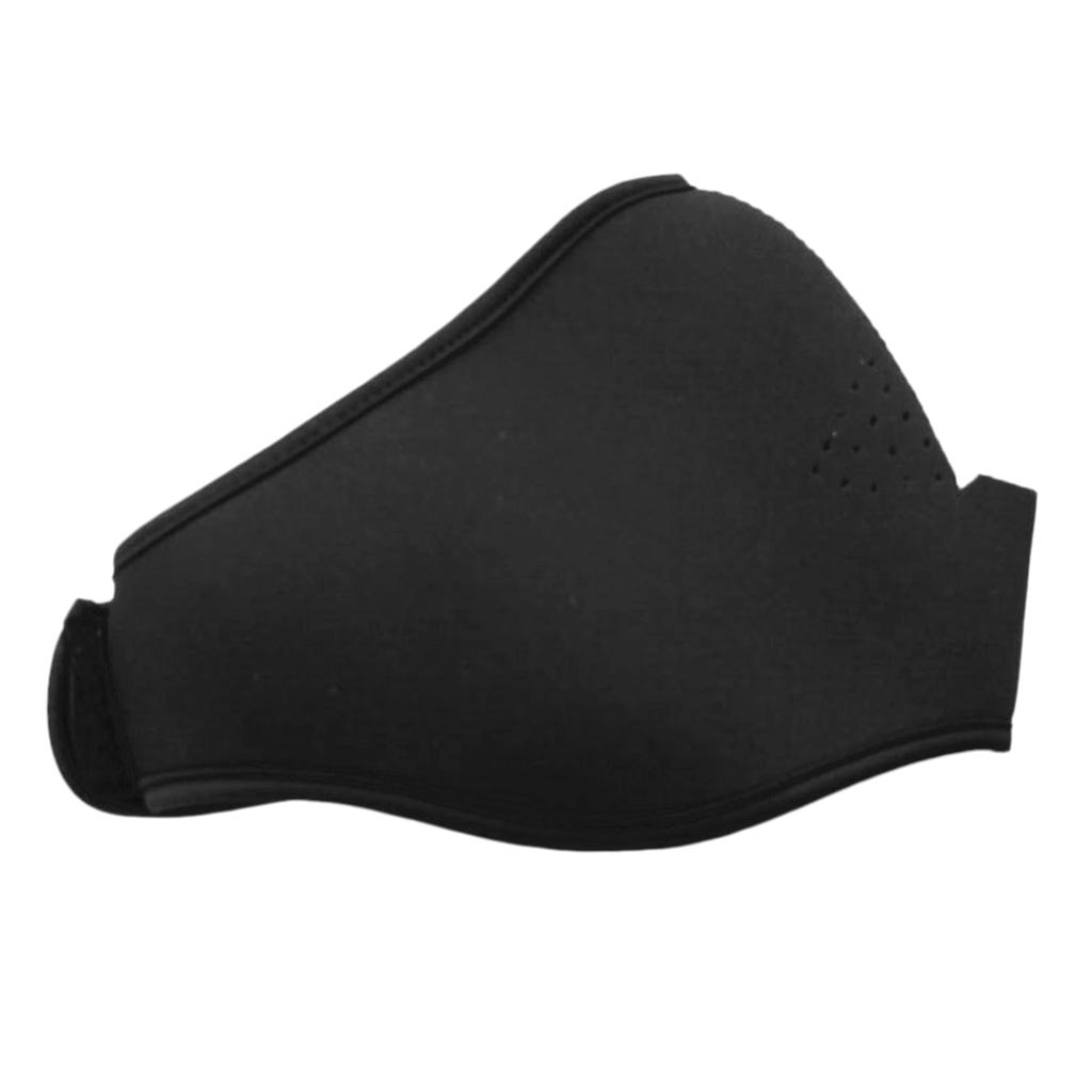 Running Gear For Winter - Neopren-Ski-Halbgesichtsmaske Atmungsaktiver Mundschutz für Radfahren, Snowboarden,