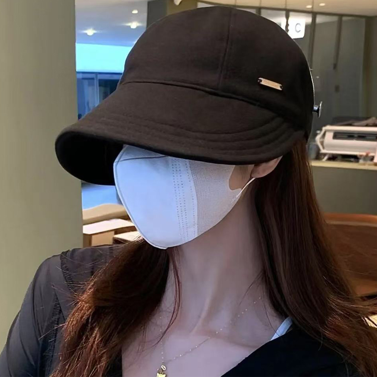 Running Gear Hat - Damen Anti-UV Sonnenhüte Atmungsaktive Verstellbare Leere