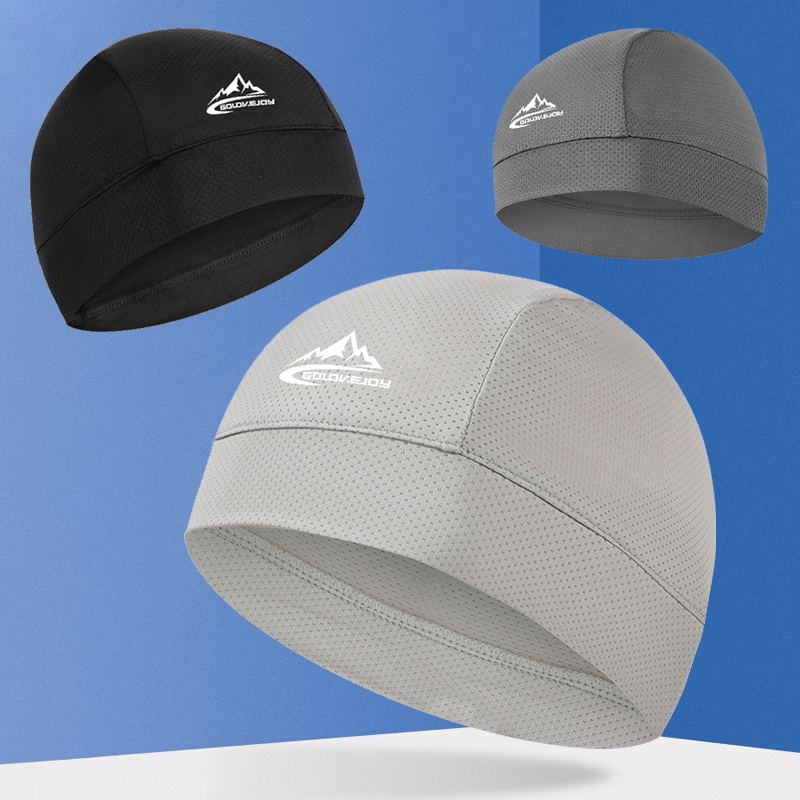 Running Gear Hat - Kühlende Schädelkappe, Helmfutter, atmungsaktiv, schweißableitend, Radfahren,