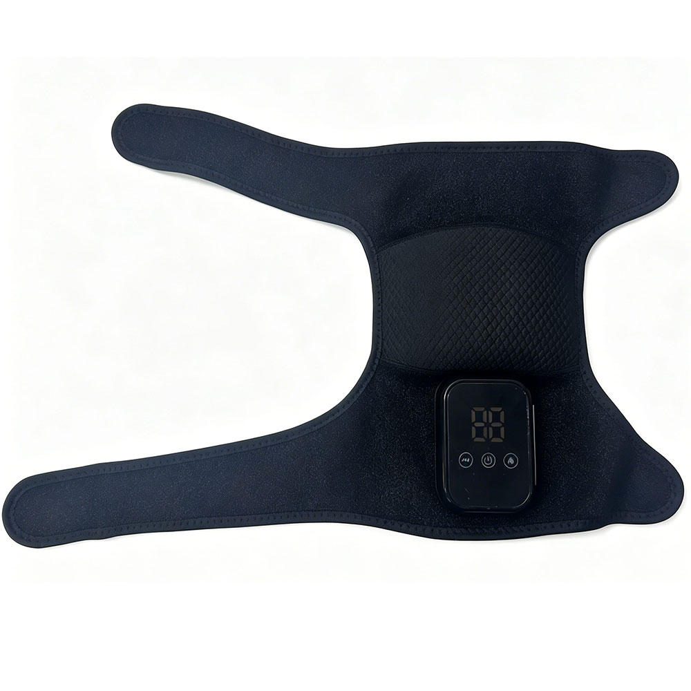 Knee Support Brace - Elektrisches Heiz-Knie-Massagegerät, 3 Vibrationsmodi zur Muskelentspannung,