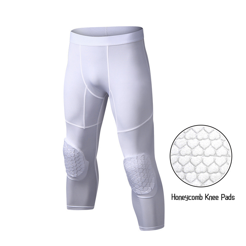 Running Gear Cool - Herren-Basketball hose mit Knies chützern 3/4