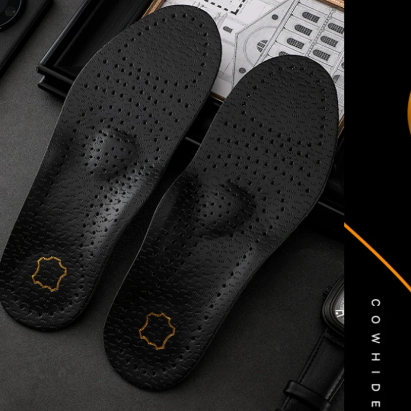 Insole Arch Support - Orthopädische Einlegesohle aus Leder, orthopädische Fußgewölbeunterstützung,