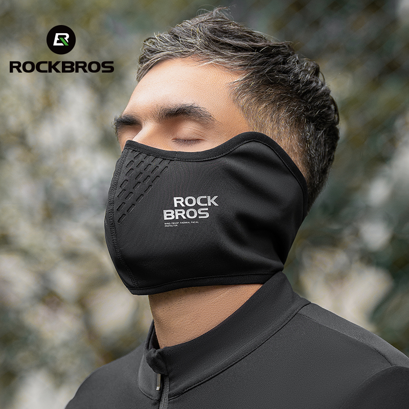 Running Gear Hat - ROCKBROS Wärmer Gesicht Maske Winddicht Motorrad