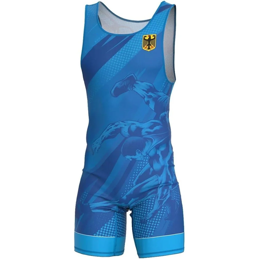Neue Männer Wrestling Singlet  – Running Gear Train Bewertung und Preis