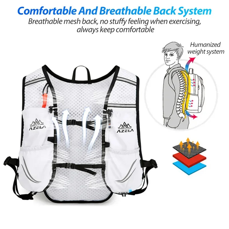 Lauf-Hydrationsweste Rucksack  – Running Gear Water Bewertung und Preis
