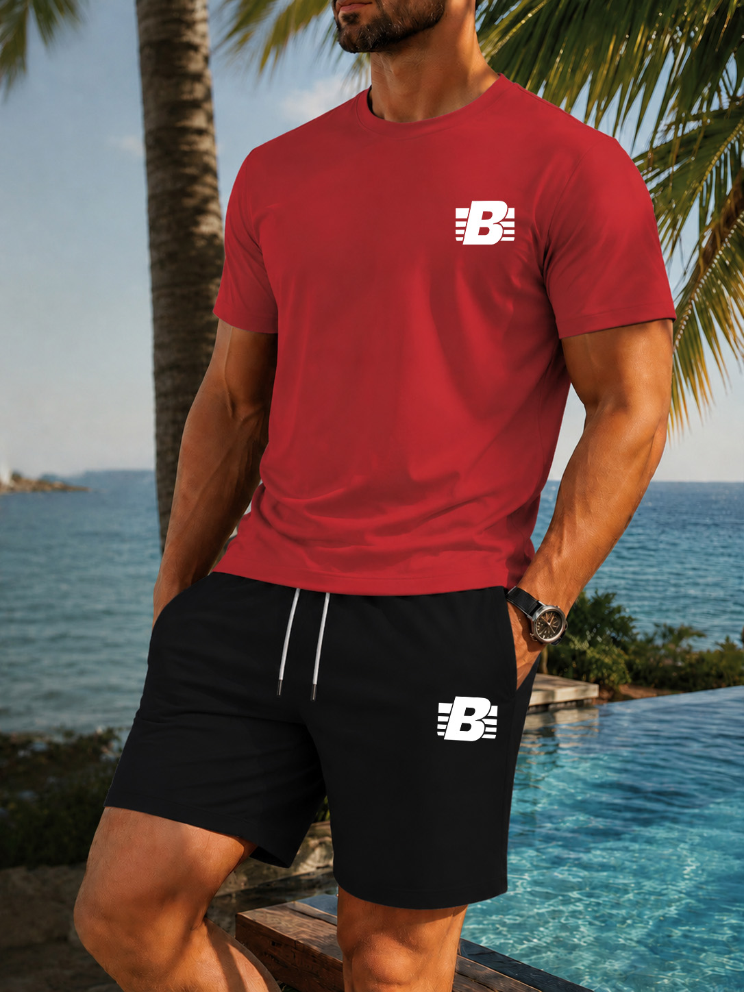 Herren 2-Teiliger Trainingsanz – Running Gear Men Bewertung und Preis